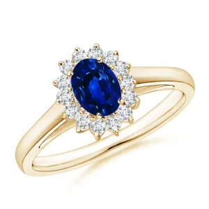 blue stone diamond ring 