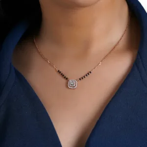 diamond mangalsutra