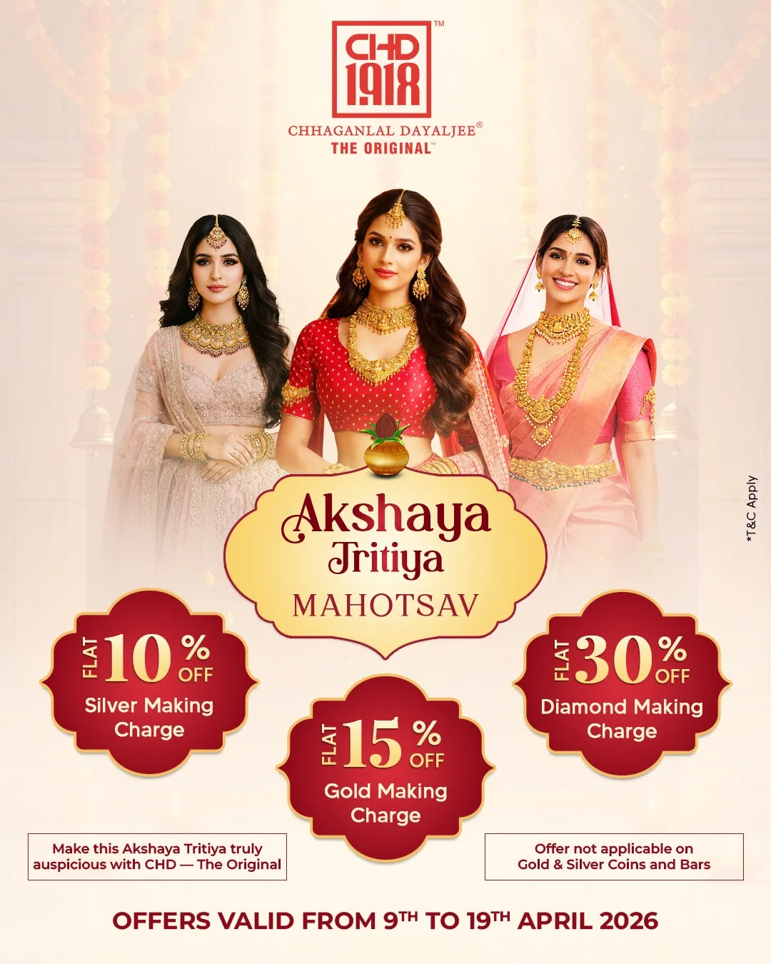 CHD Akshaya Tritiya Mahotsav Offer